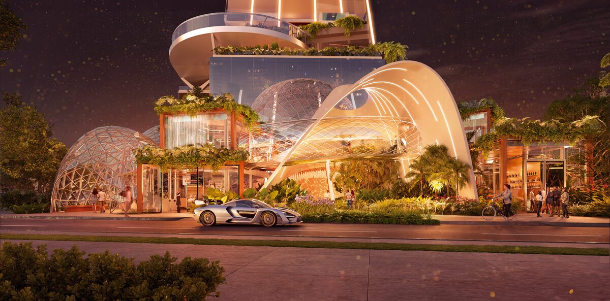 العمارة والمفهوم في مبنى Senna Tower